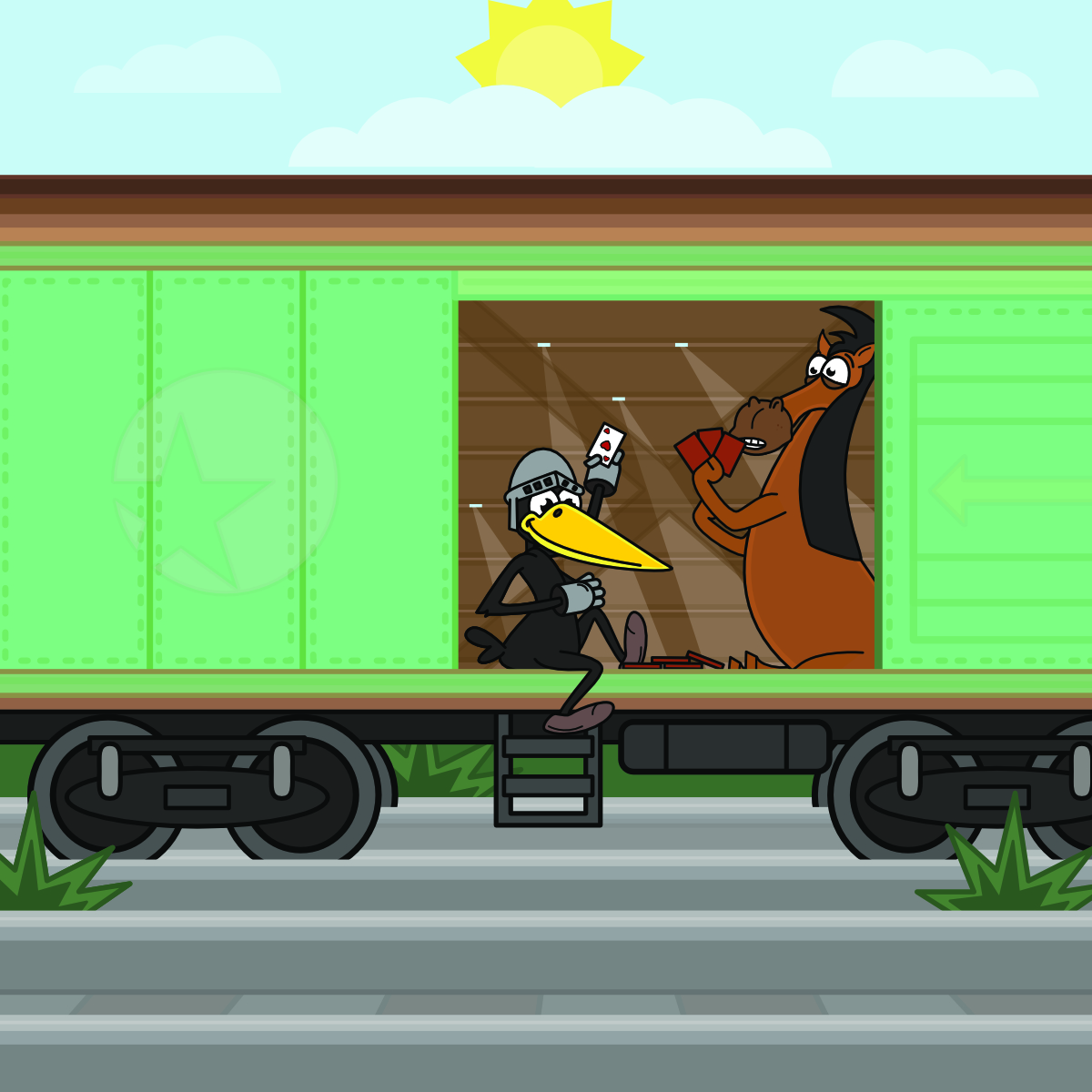 Train Arrow aand Ace