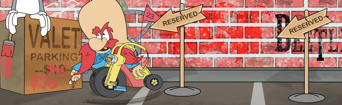 Yosemite Sam valet
