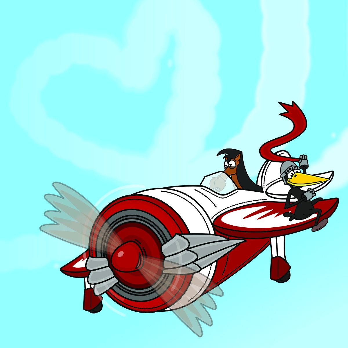 Arrow Plane Arrow and Ace