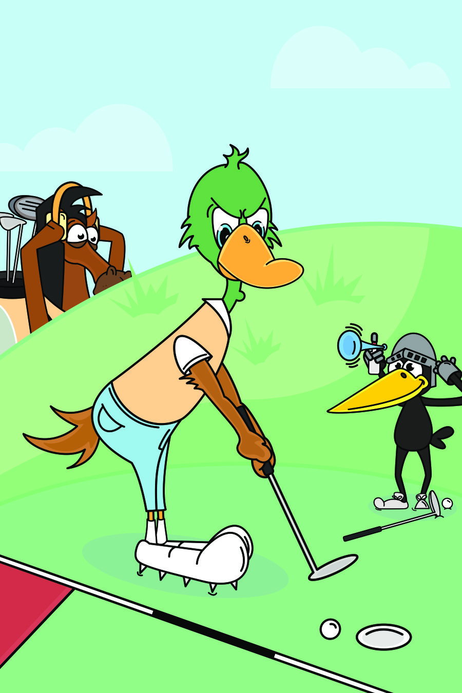 Arrow & Ace Golf scene