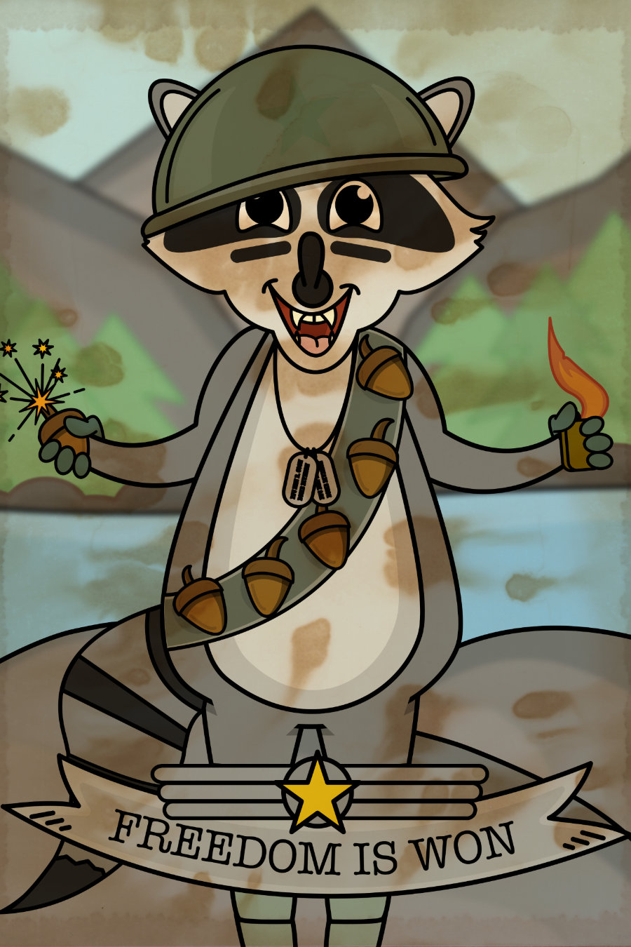 Ravenhill raccoon